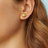 Africa Gold Small Studs - 2